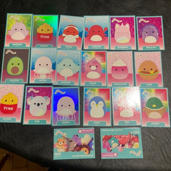Squishmallows Toys Squishmallow Trading Cards Poshmark